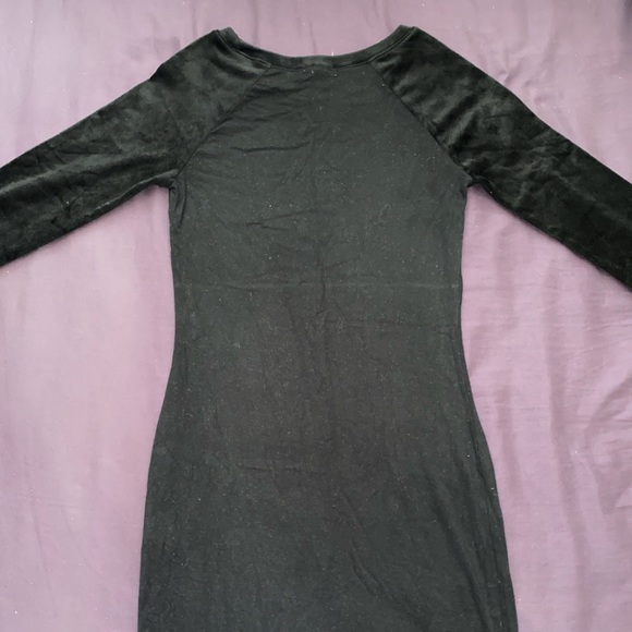 Garage Black Long Sleeve Dress - Picture 5 of 7